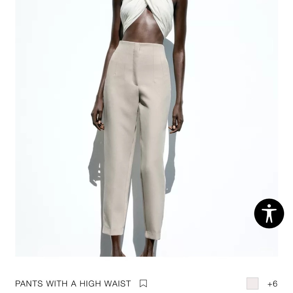 Zara Pants With a High Waist